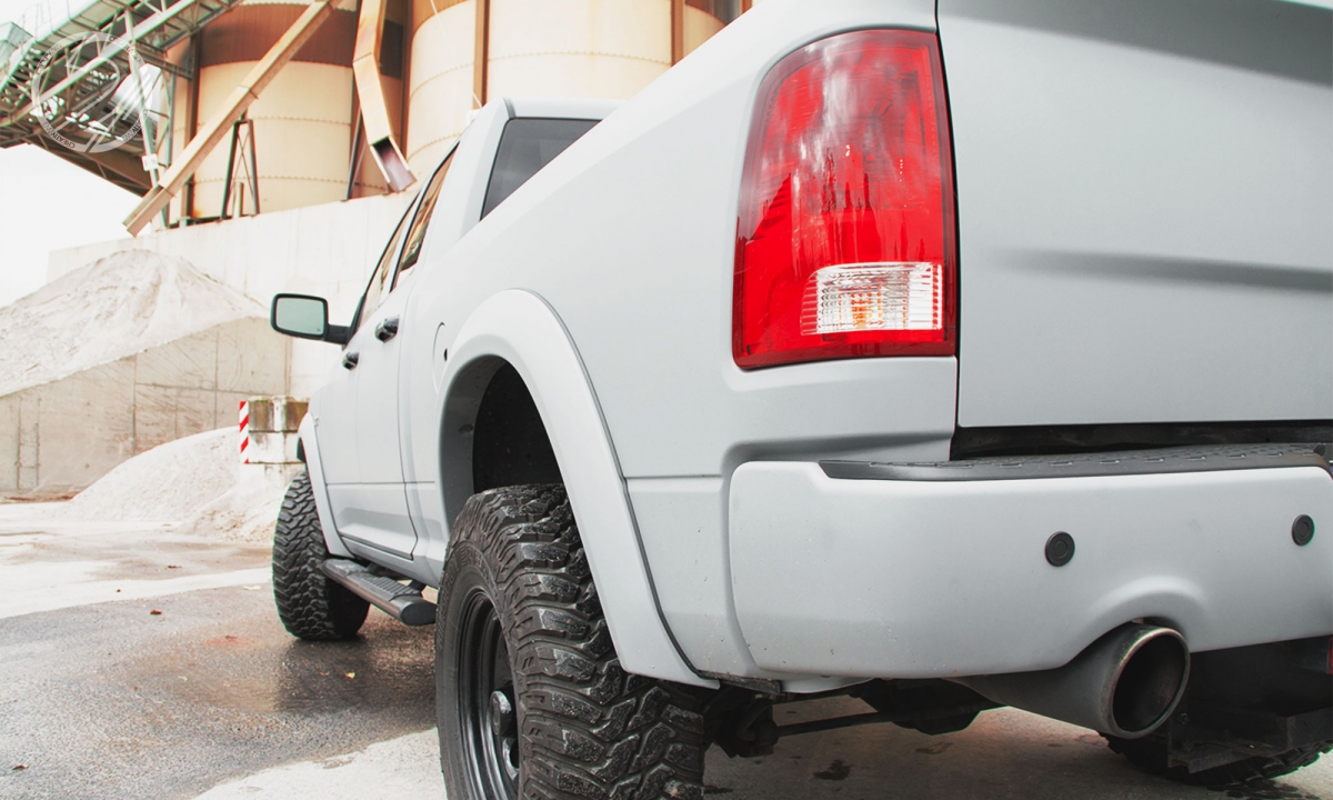 Pickup Vollfolierung Detailansicht