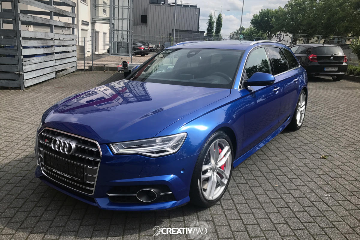 Fahrzeugfront mit XPEL Schutzfolie