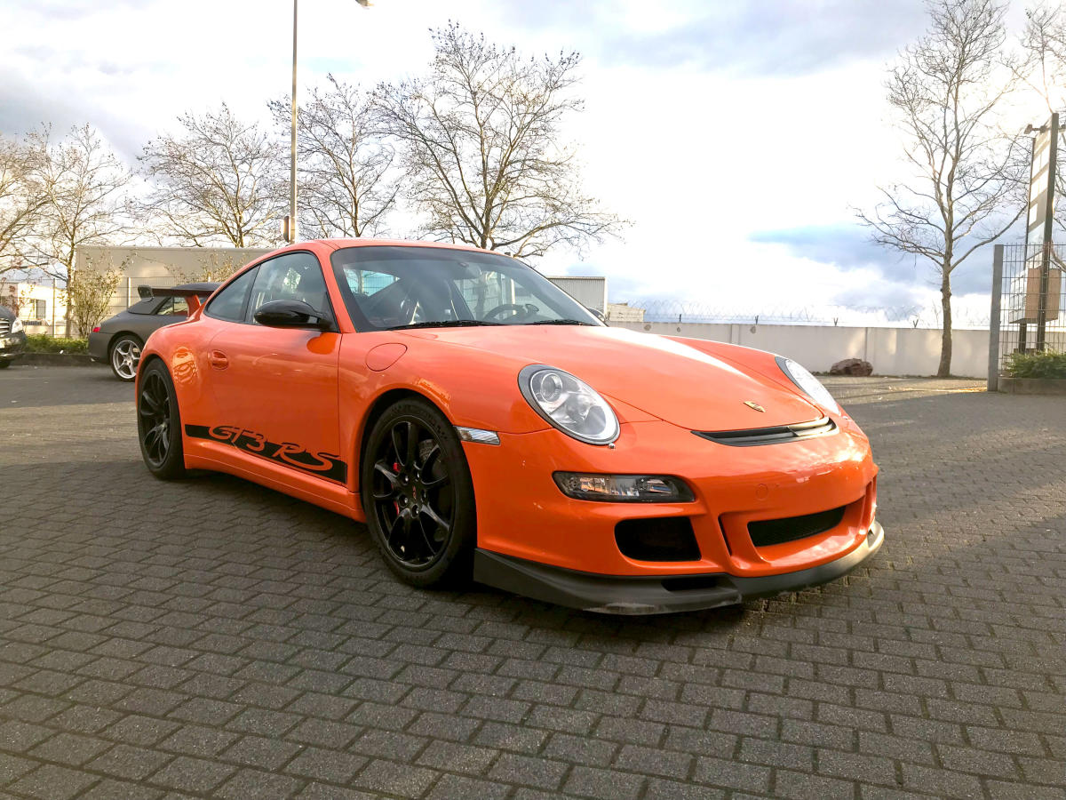 Sportwagen mit Paint Protection Film